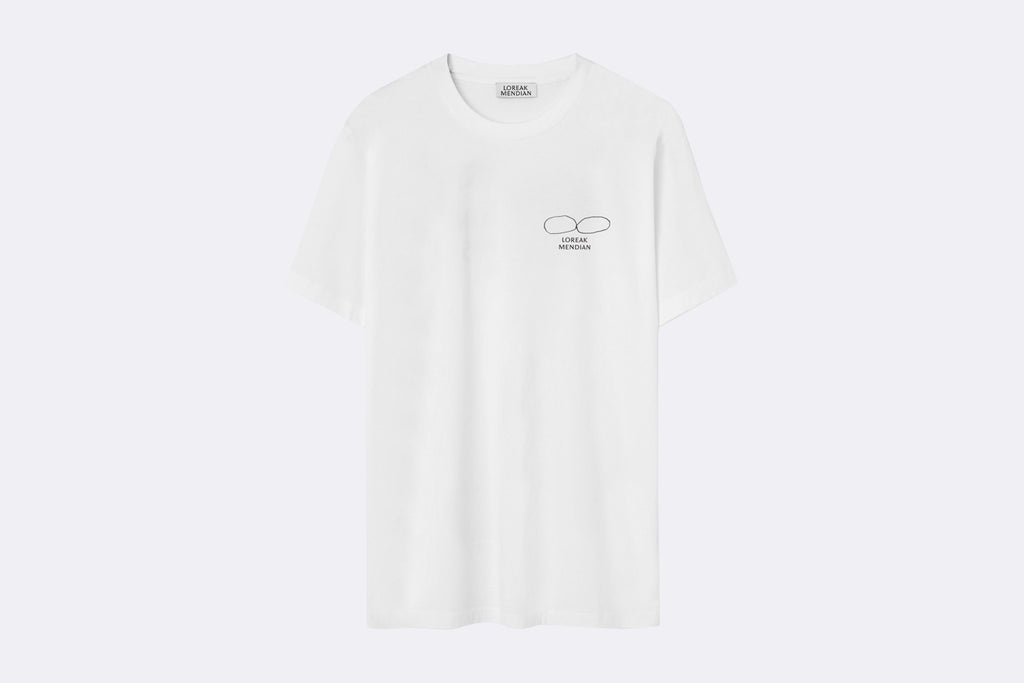 Loreak Mendian Tximeleta T-Shirt White