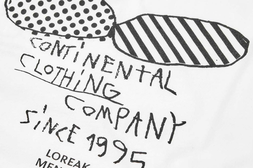 Loreak Mendian Tximeleta T-Shirt White