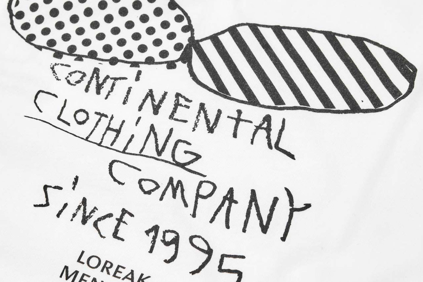 Loreak Mendian Tximeleta T-Shirt White