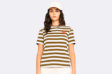 Loreak Mendian Wmns Hazpa Dot W T-Shirt Off White / Toffee