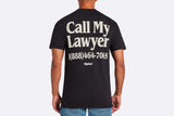 MARKET Call My Lawyer T-Shirt Black