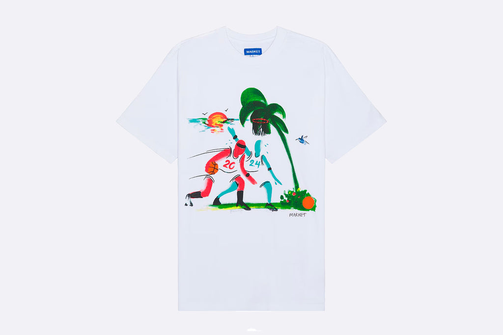 MARKET Players Paradise T-Shirt White