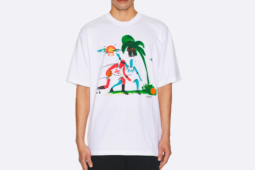 MARKET Players Paradise T-Shirt White