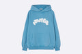 NWHR Bubble Denim Hoodie Blue