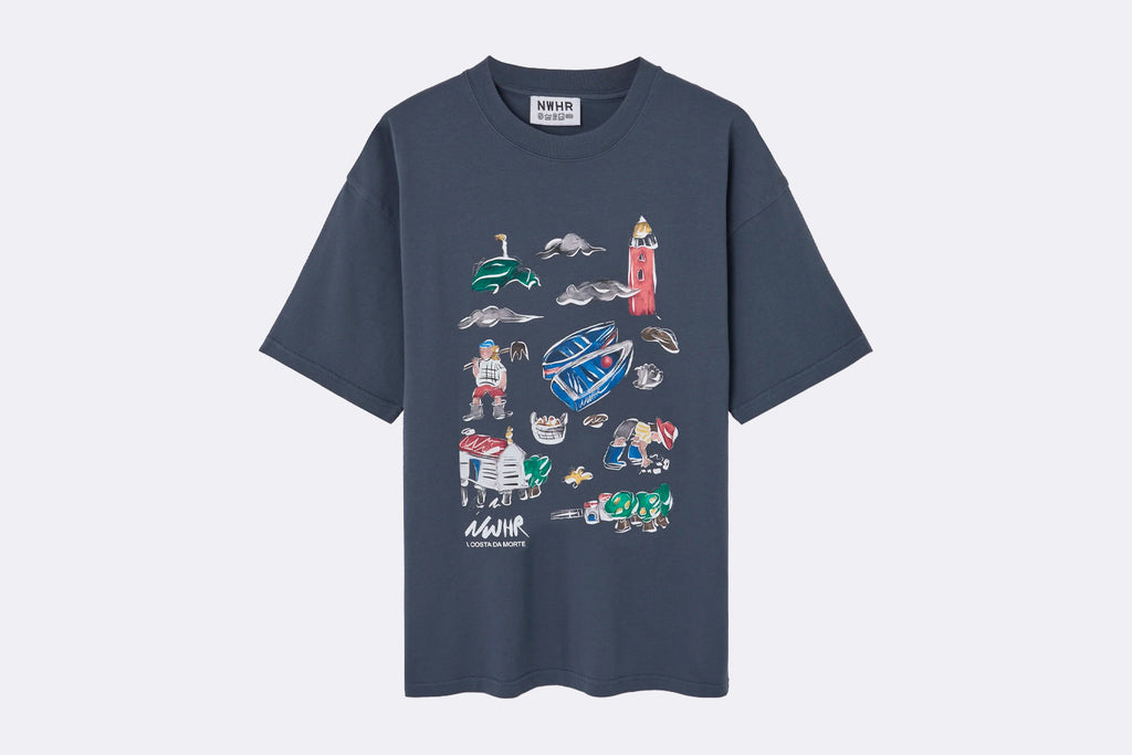 NWHR Costa Da Morte Tee Blue