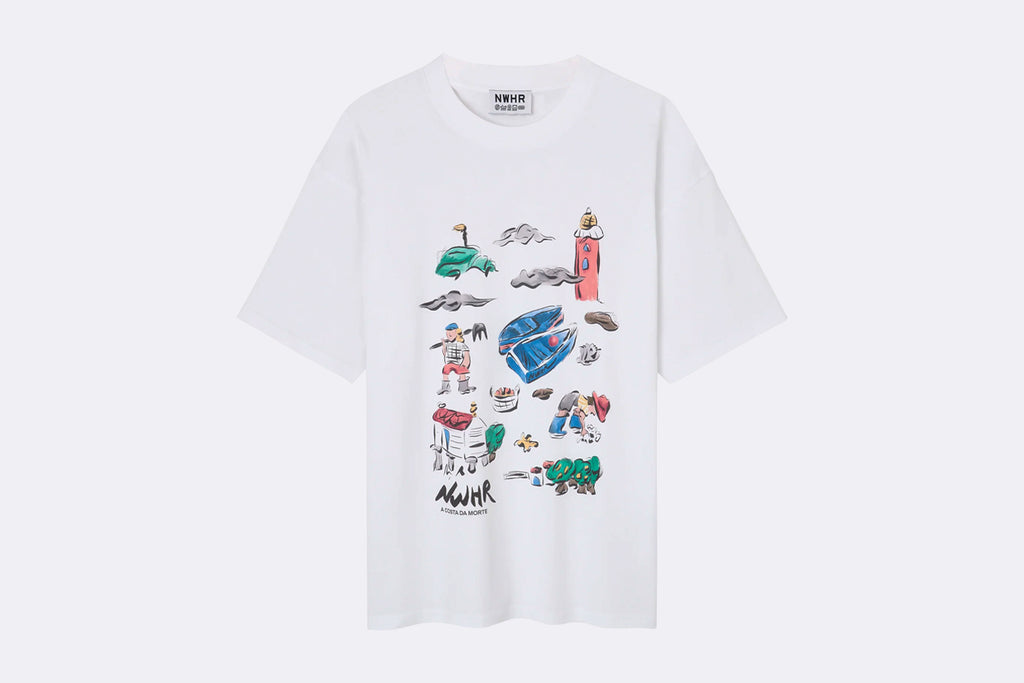 NWHR Costa Da Morte Tee White