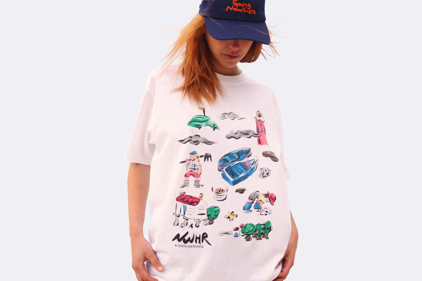 NWHR Costa Da Morte Tee White