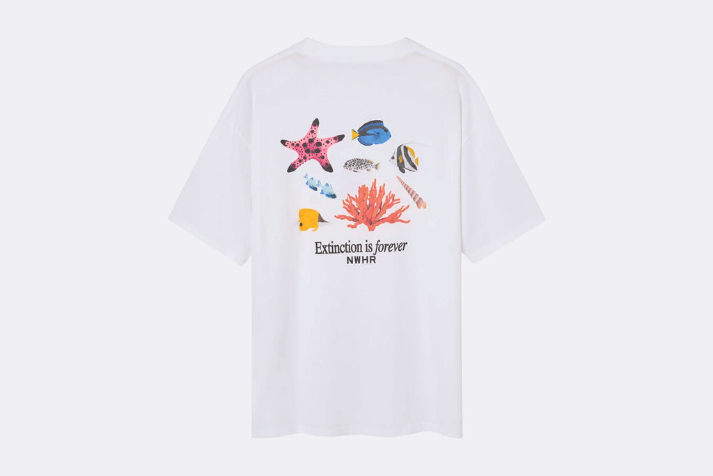NWHR Extinction Is Forever Tee White