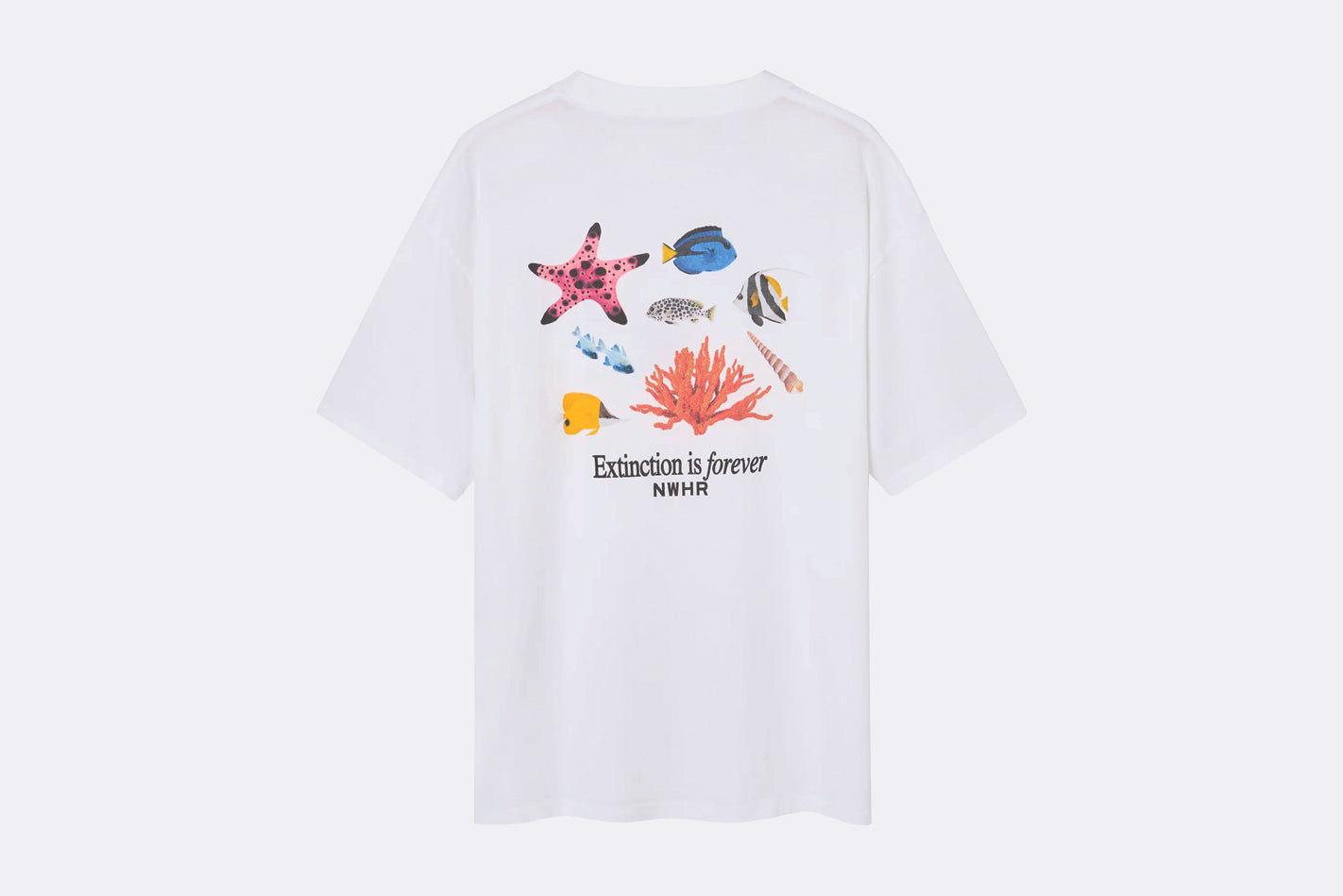 NWHR Extinction Is Forever Tee White