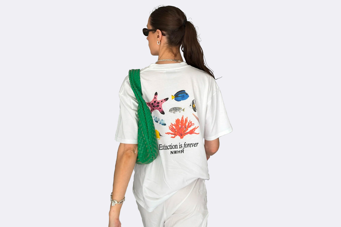 NWHR Extinction Is Forever Tee White