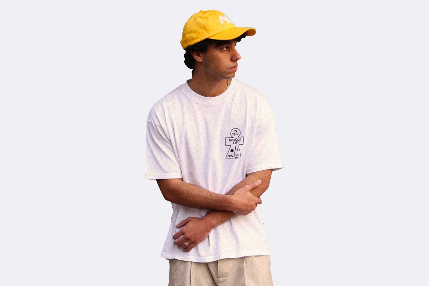 NWHR Marco's Cat Tee White
