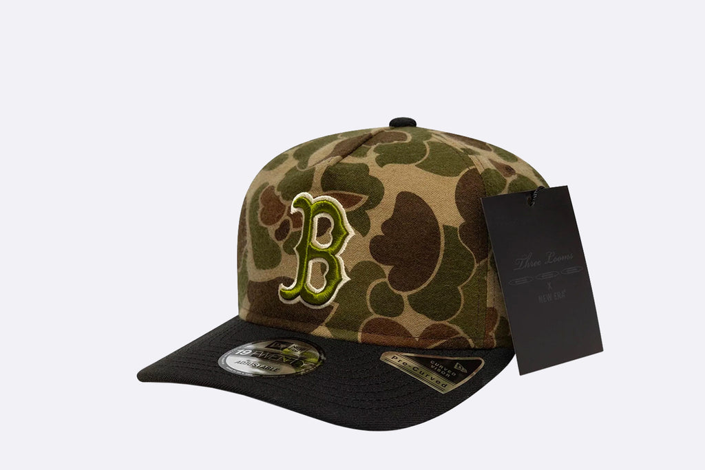 New Era Boston Red Sox Three Looms x MLB Wool Duck 19TWENTY Camo