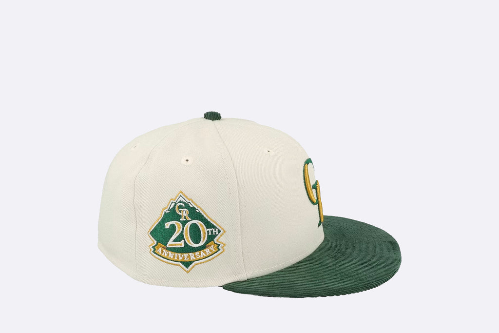 New Era Colorado Rockies MLB Contrast Cord 59FIFTY Green