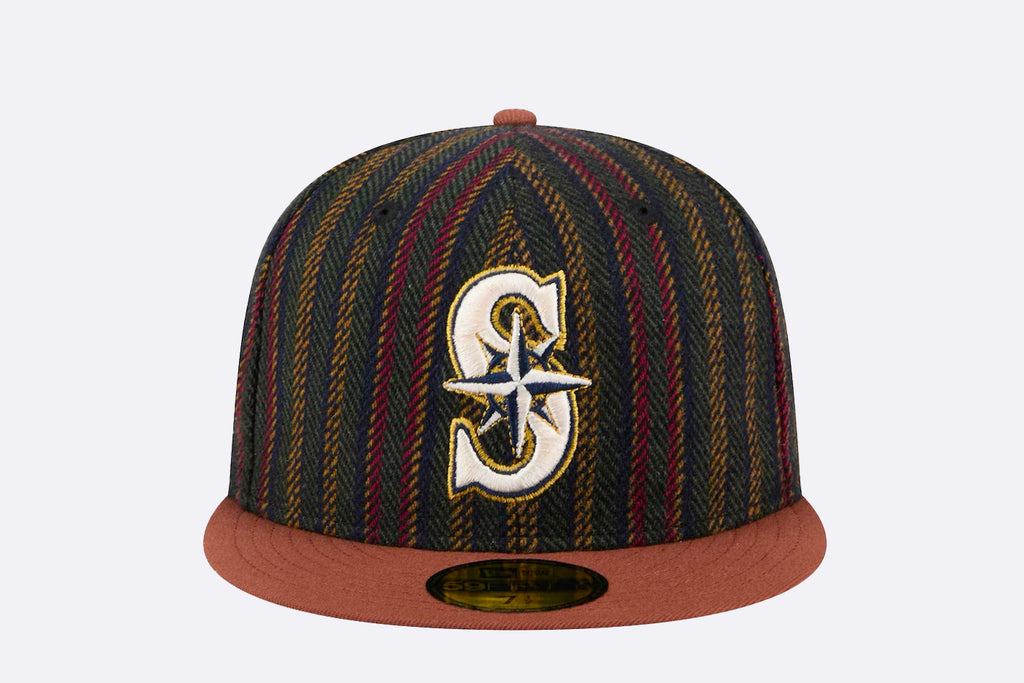 New Era Seattle Mariners MLB Vintage Herringbone 59FIFTY Fitted