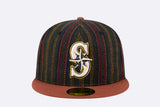 New Era Seattle Mariners MLB Vintage Herringbone 59FIFTY Fitted