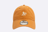New Era Oakland Athletics Mini Washed 9TWENTY Beige