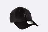 New Era Wmns New York Yankees Velour Midi 9FORTY Black