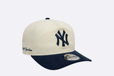 New Era Golfer New York Yankees Script Precurved 9FIFTY Blue