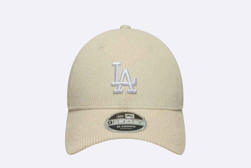 New Era LA Dodgers MLB Cord 9FORTY M-Crown Beige