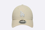 New Era LA Dodgers MLB Cord 9FORTY M-Crown Beige