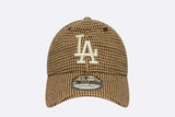 New Era LA Dodgers MLB Houndstooth 9TWENTY Marron