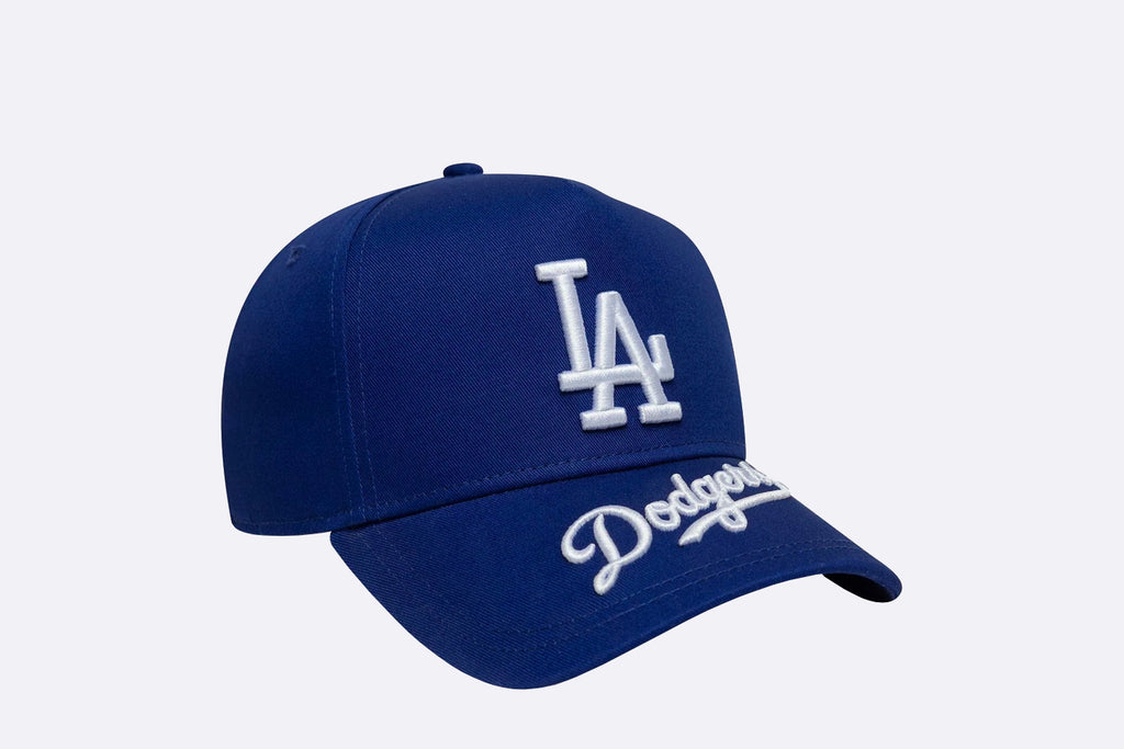 New Era LA Dodgers MLB Visor Hit 9FORTY E-Frame Azul
