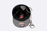 New Era MLB Mini Cap Boston Red Sox Keychain Blue