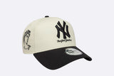 New Era MLB New York Yankees Mythical E-Frame Trucker Ivory Black