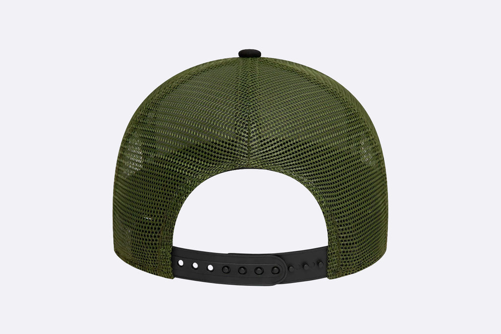 New Era New Era Patch 9FORTY A-Frame Trucker Negro