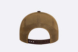 New Era New Era Patch Cotton Canvas 9FORTY A-Frame Trucker Marron