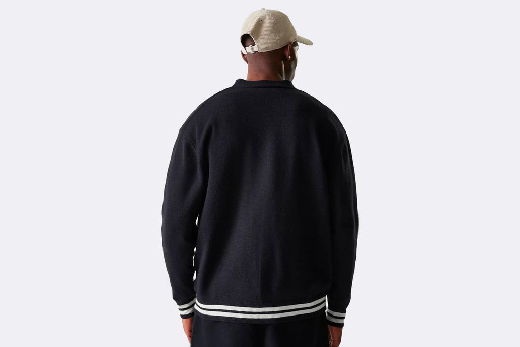 New Era New York Yankees MLB Knit Cardigan Black