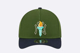 New Era New York Yankees City Feature 9FORTY M-Crown A-Frame Green
