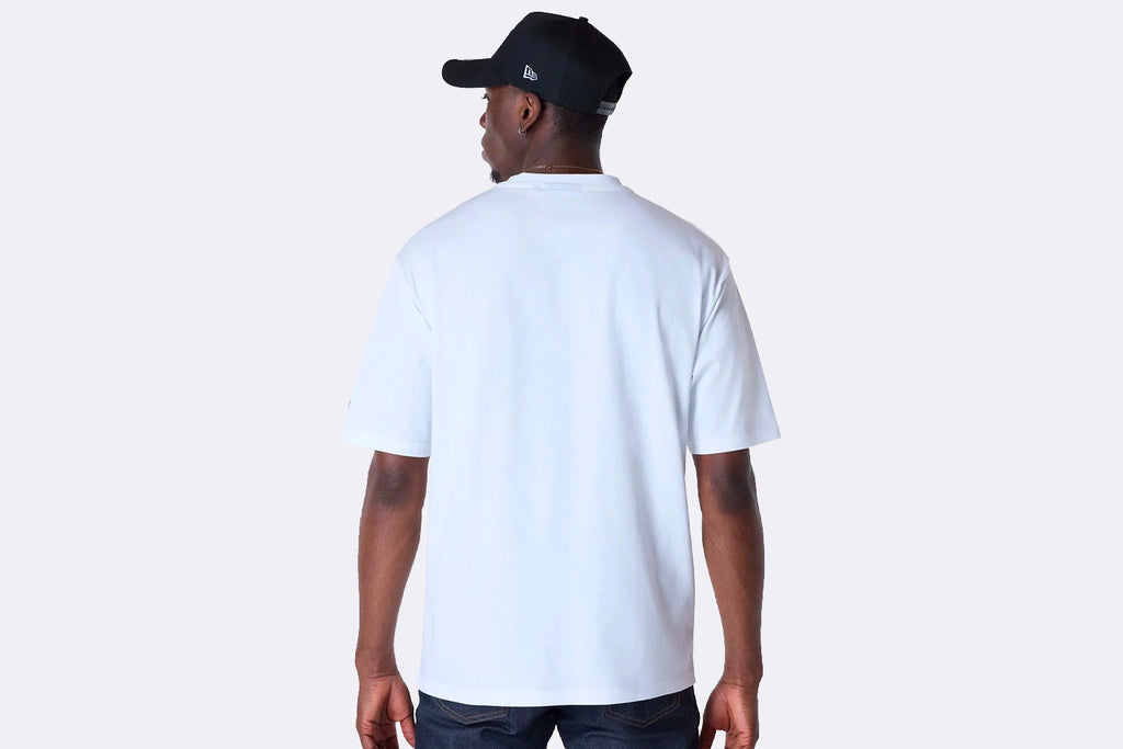 New Era New York Yankees MLB Script Graphic Tee White