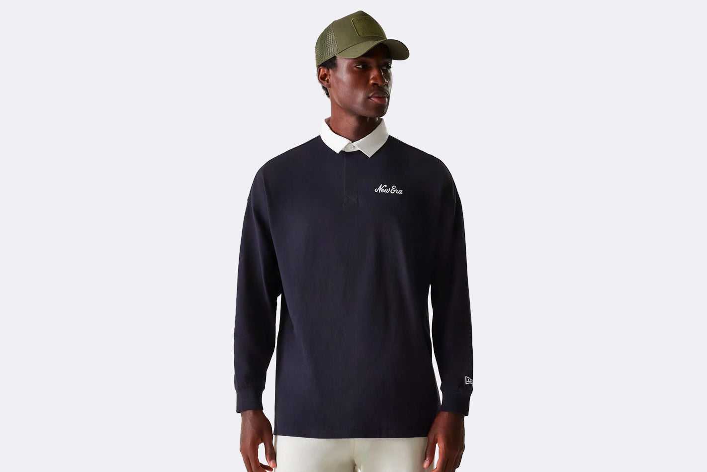 New Era Rugby Shirt Newera Navy