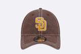 New Era San Diego Padres Washed Contrast 9TWENTY Brown