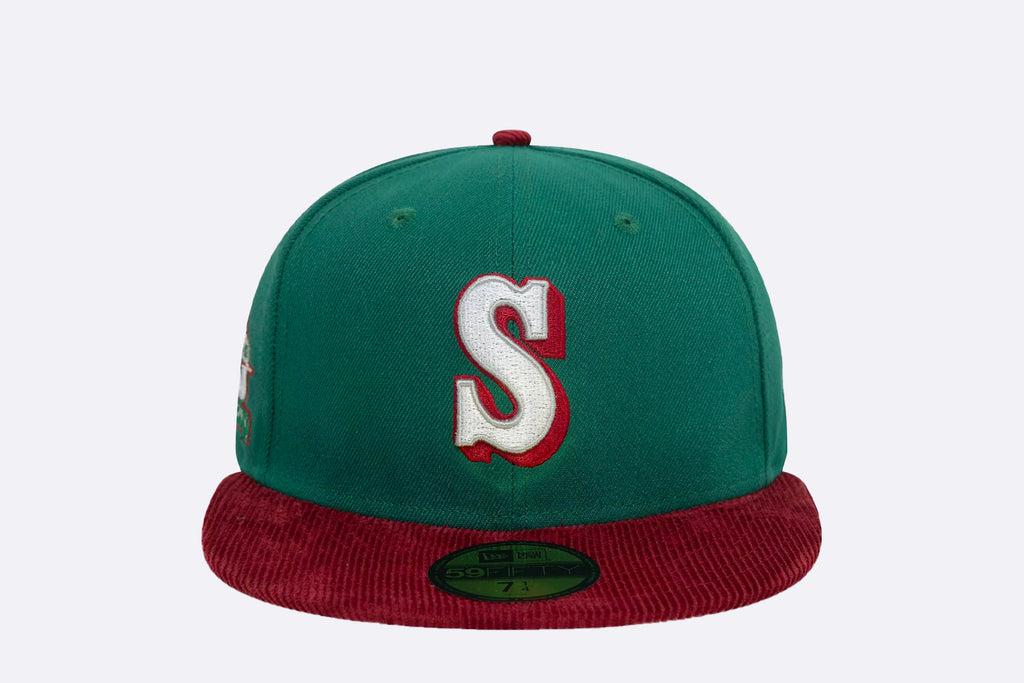 New Era Seattle Mariners Contrast Cord 59FIFTY Fitted Green