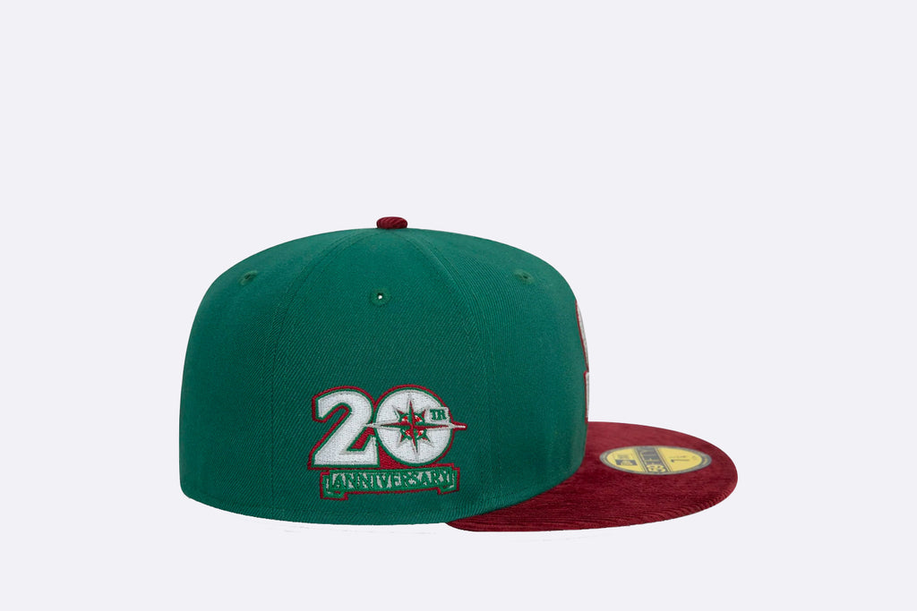 New Era Seattle Mariners Contrast Cord 59FIFTY Fitted Green