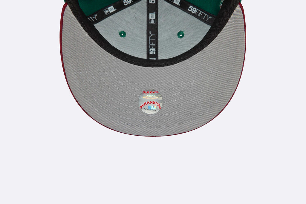 New Era Seattle Mariners Contrast Cord 59FIFTY Fitted Green