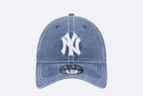 New Era New York Yankees Washed Contrast 9TWENTY Blue