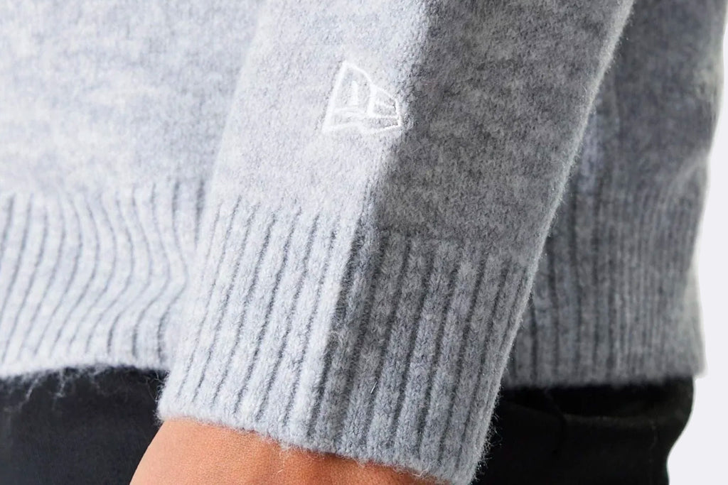 New Era Wmns Crew Neck LA Dodgers MLB Knit Grey