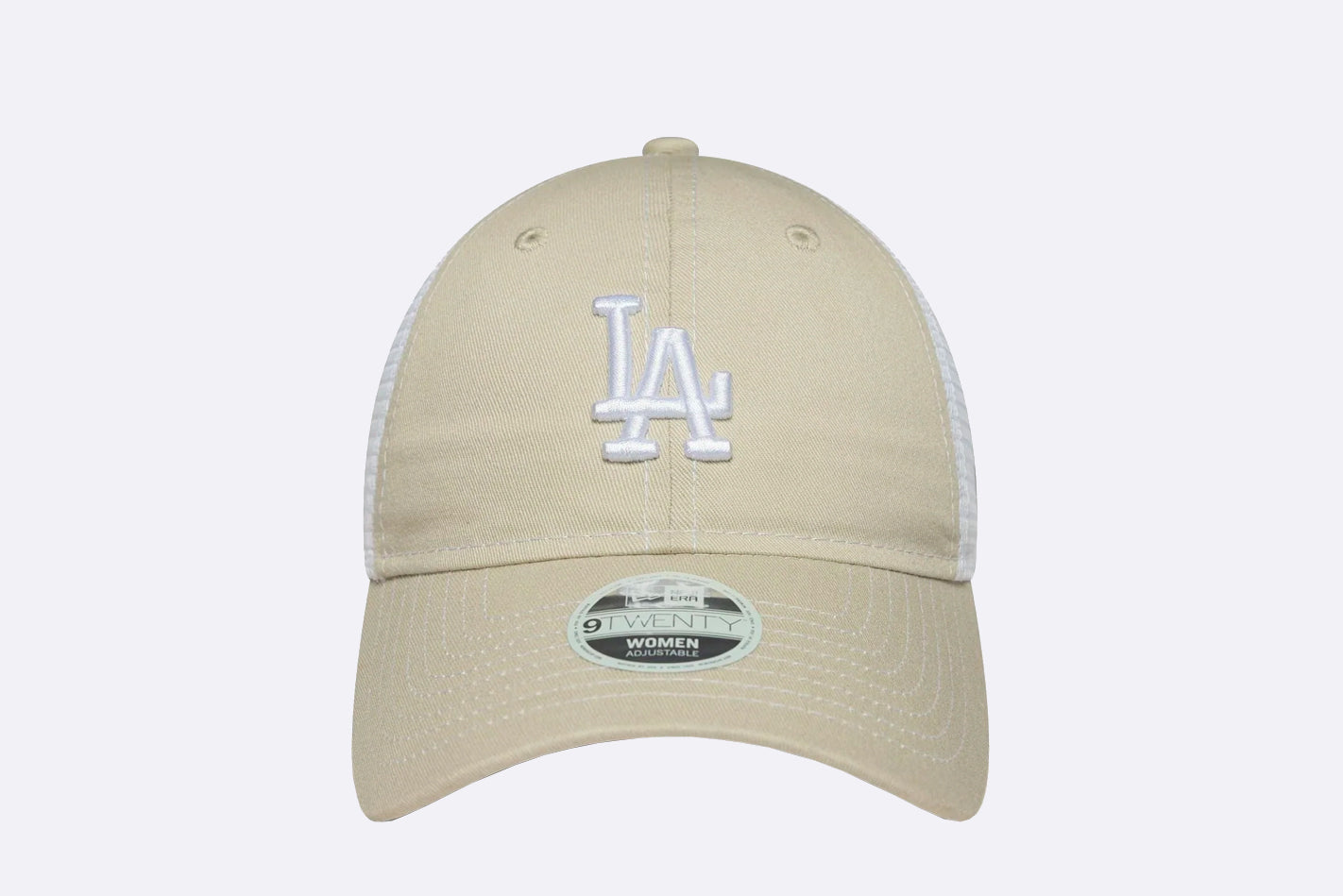New Era Wmns LA Dodgers MLB Washed 9TWENTY Trucker Nude