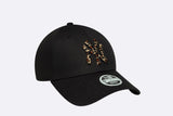 New Era Wmns New York Yankees MLB Leopard Infill 9FORTY Black