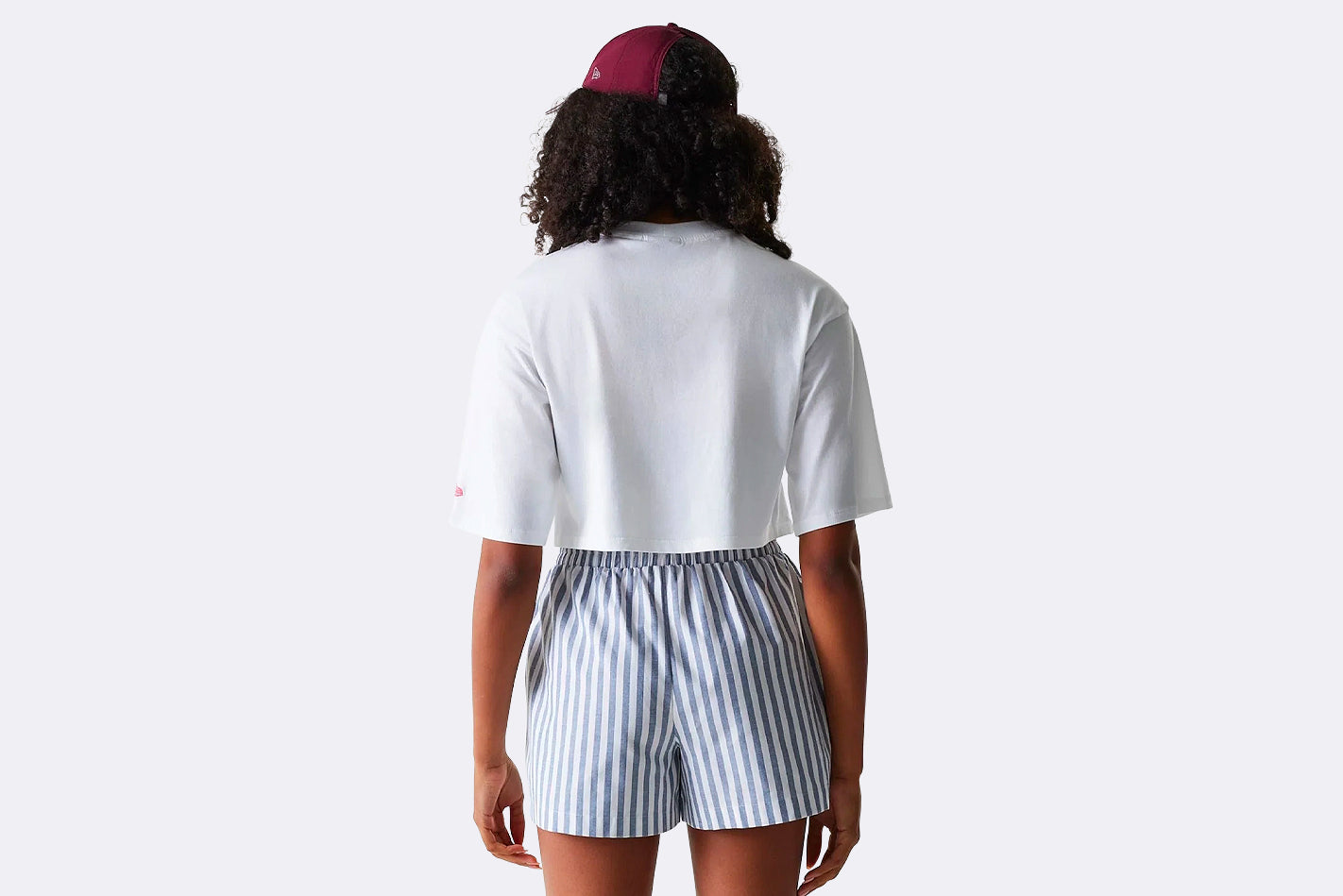 New Era Wmns New York Yankees MLB Stripe Short Blue