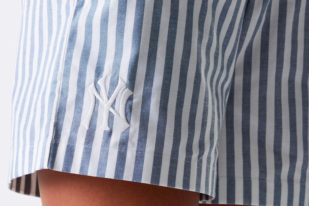 New Era Wmns New York Yankees MLB Stripe Short Blue