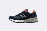 New Balance Wmns Made in USA 990v4 Navy Orange