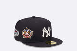 New Era 59Fifty New York Yankees Cooperstown Multi Patch Navy