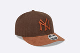 New Era New York Mets MLB Two Tone Retro Crown 9FIFTY Snapback Brown