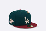 New Era MLB Contrast 59FIFTY Los Angeles Dodgers Green