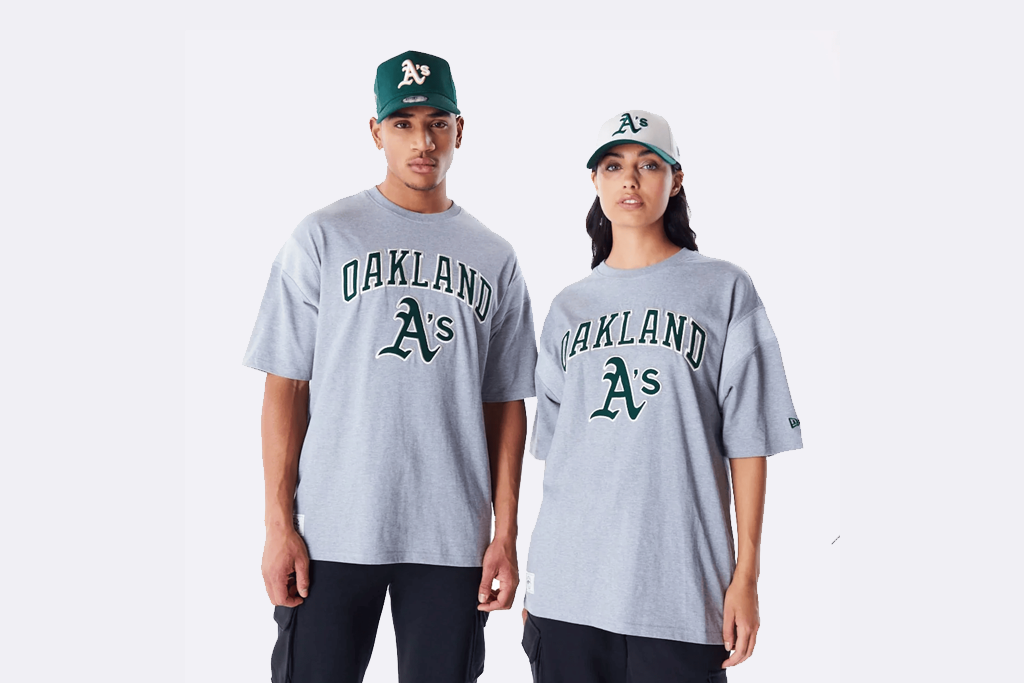 New Era Oversized Oakland Athletics MLB Rib Infill