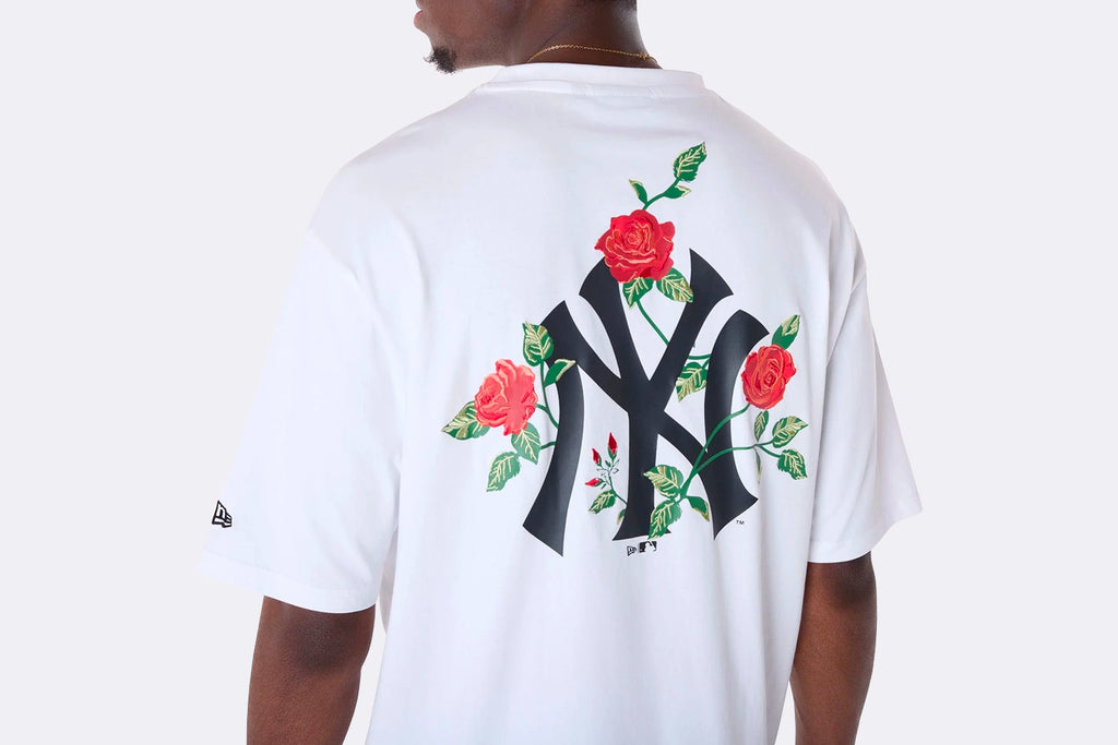 New era Cap New York Yankees Floral White